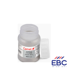 CAMEL ACRYLIC COLOURS MULTI-SURFACE - METALLIC 262 SILVER 100ML